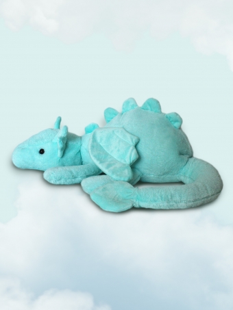 Мягкая игрушка SunRain плюшевый дракон 60 см Мятный