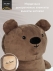 Мягкая плюшевая игрушка подушка SunRain Медведь 60 см коричневый