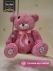 Мягкая плюшевая игрушка Медведь SunRain Тед 60 Розовый